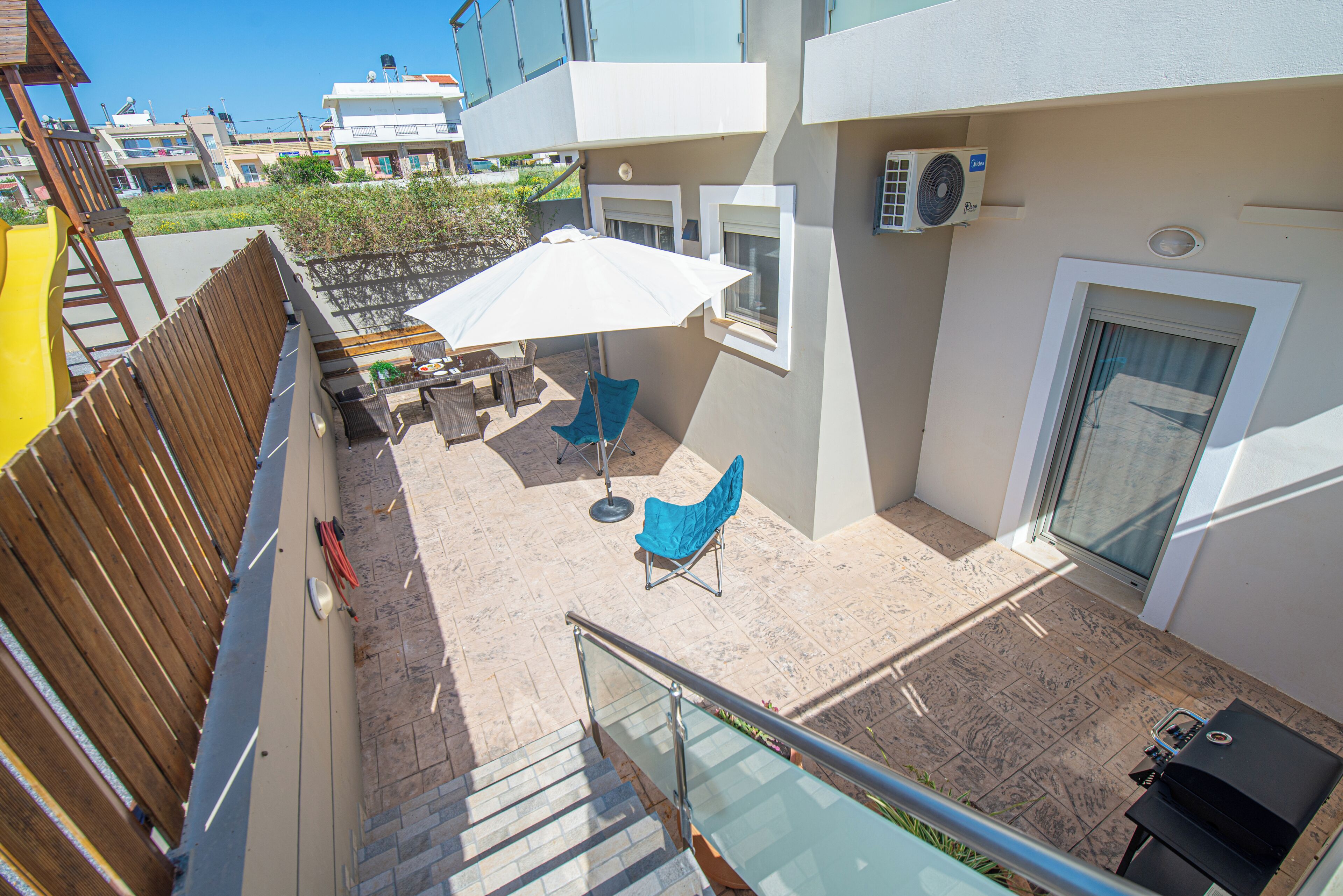 Apartment, Blick auf den Innenhof | Lanai (Veranda)