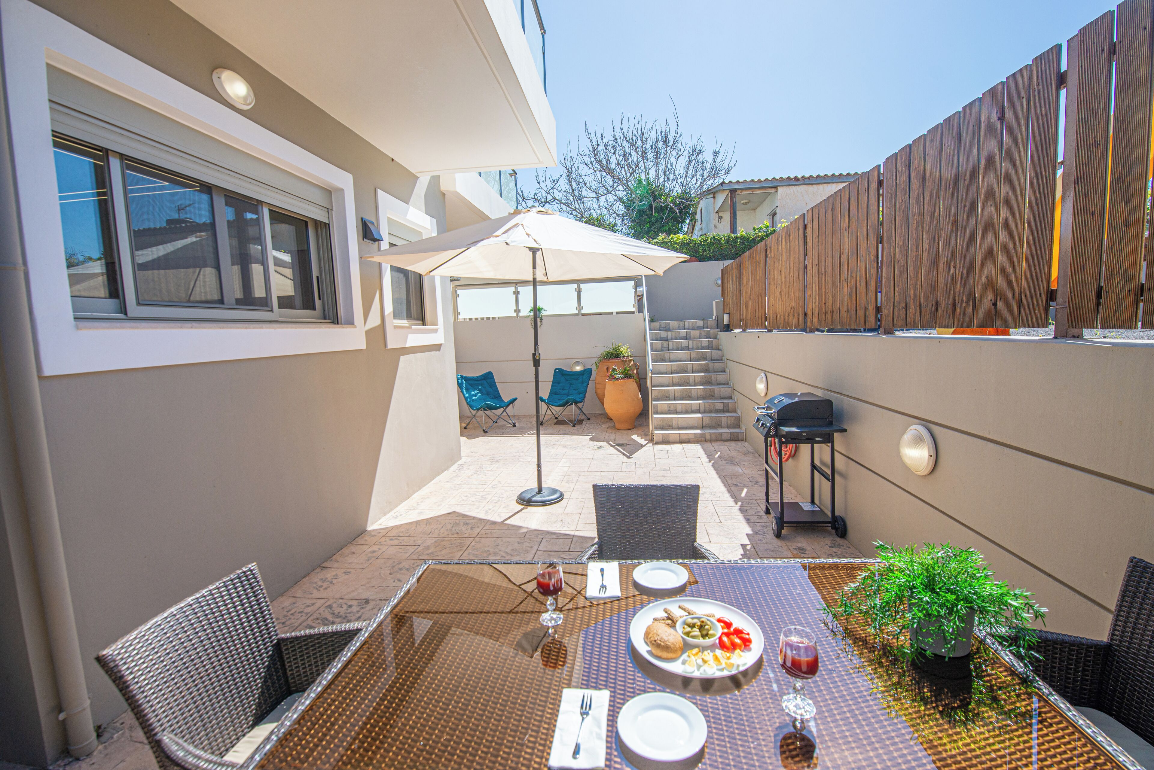 Appartement, vue cour intérieure | Lanai