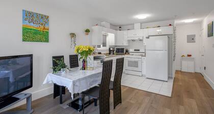 2 Bds suite beautiful Yard near PNE