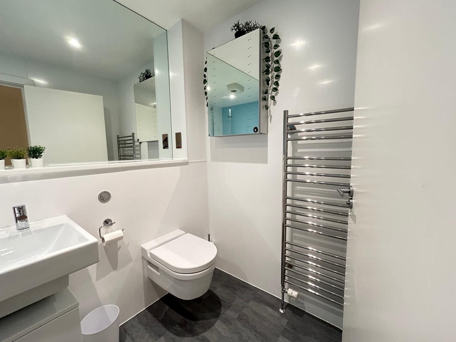 Towels, soap, toilet paper