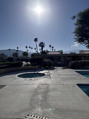 Pool - Modernized 3-bedroom condo with AC in charming Palm Desert (Palm Desert)