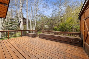 Terrace/patio - Cozy Duplex in West Vail – Near Vail Village (Vail)
