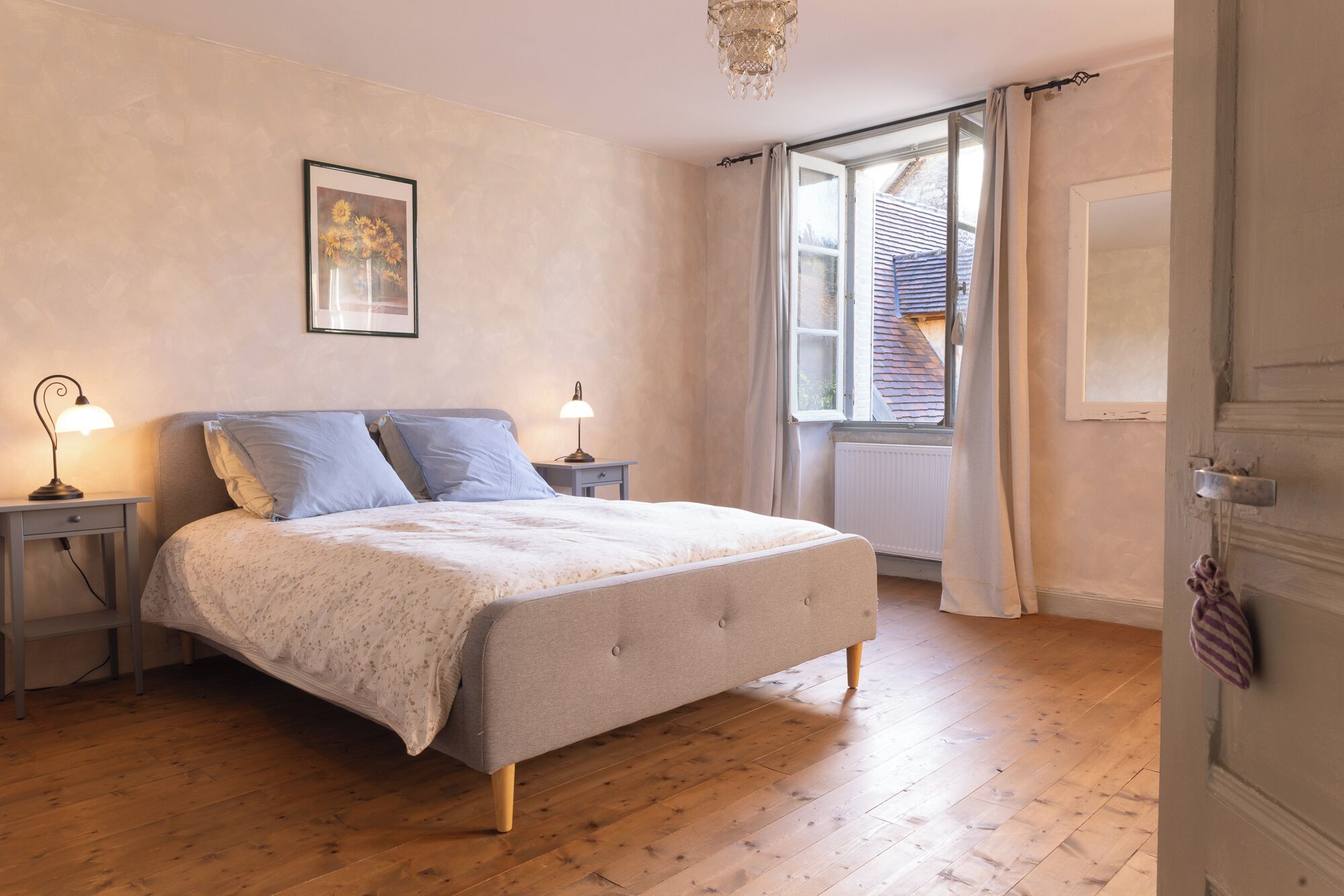 Ferienhaus, 2 Schlafzimmer, Küche, zum Innenhof hin