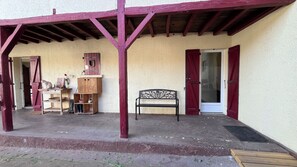 Terrace/patio - Gîte de 57m2 à  la campagne  (Cazaubon)