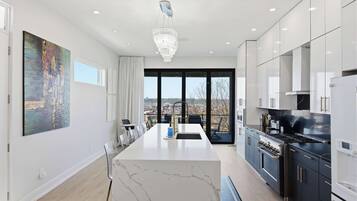 House, Multiple Beds, Balcony, City View (Luxury Mt. Adams Retreat) | Private kitchen