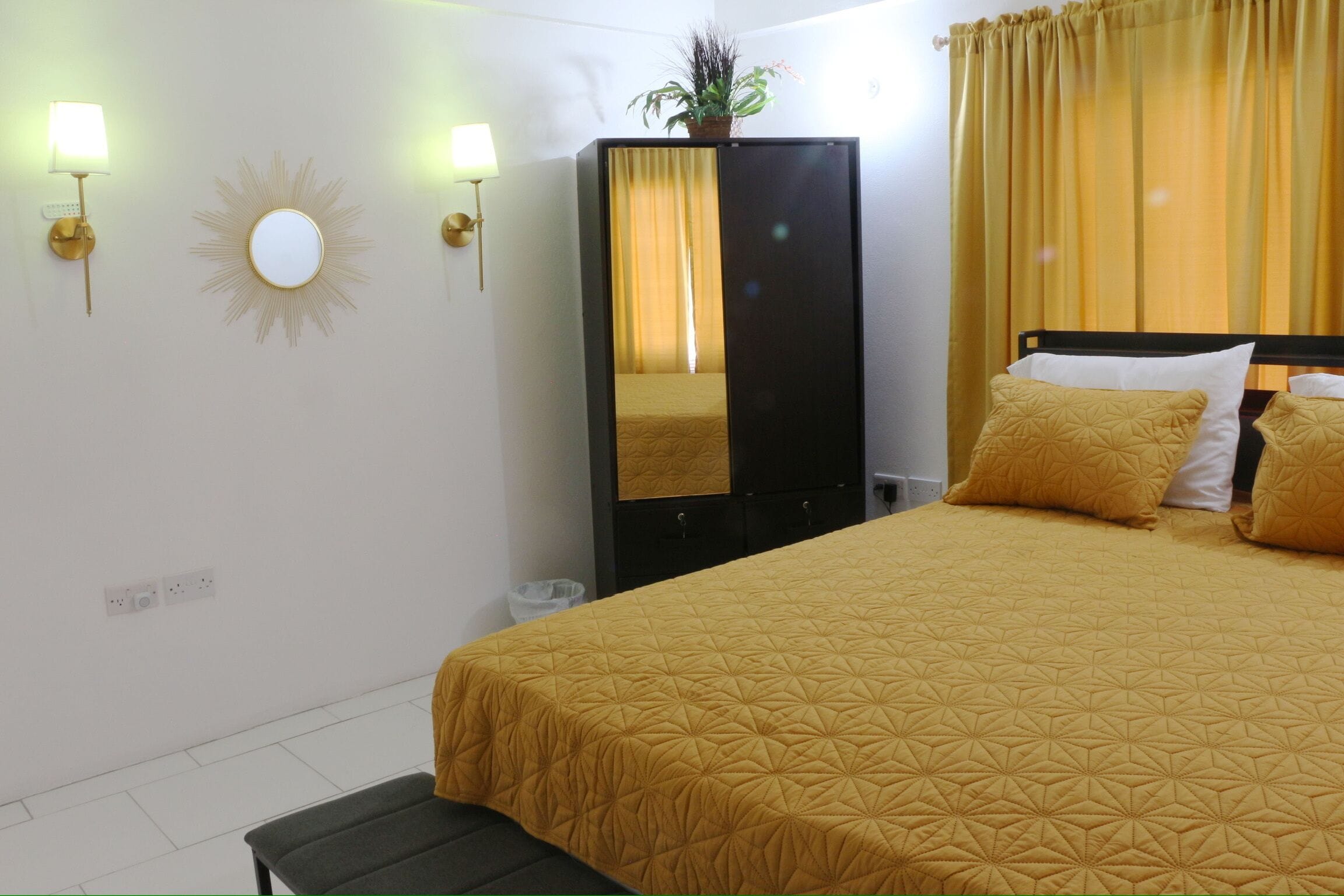 1 bedroom, iron/ironing board, free WiFi, bed sheets