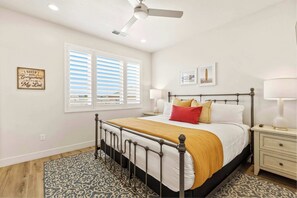 Townhome, Multiple Beds, Patio, Garden View (The Retreat) | 3 bedrooms, individually decorated, individually furnished