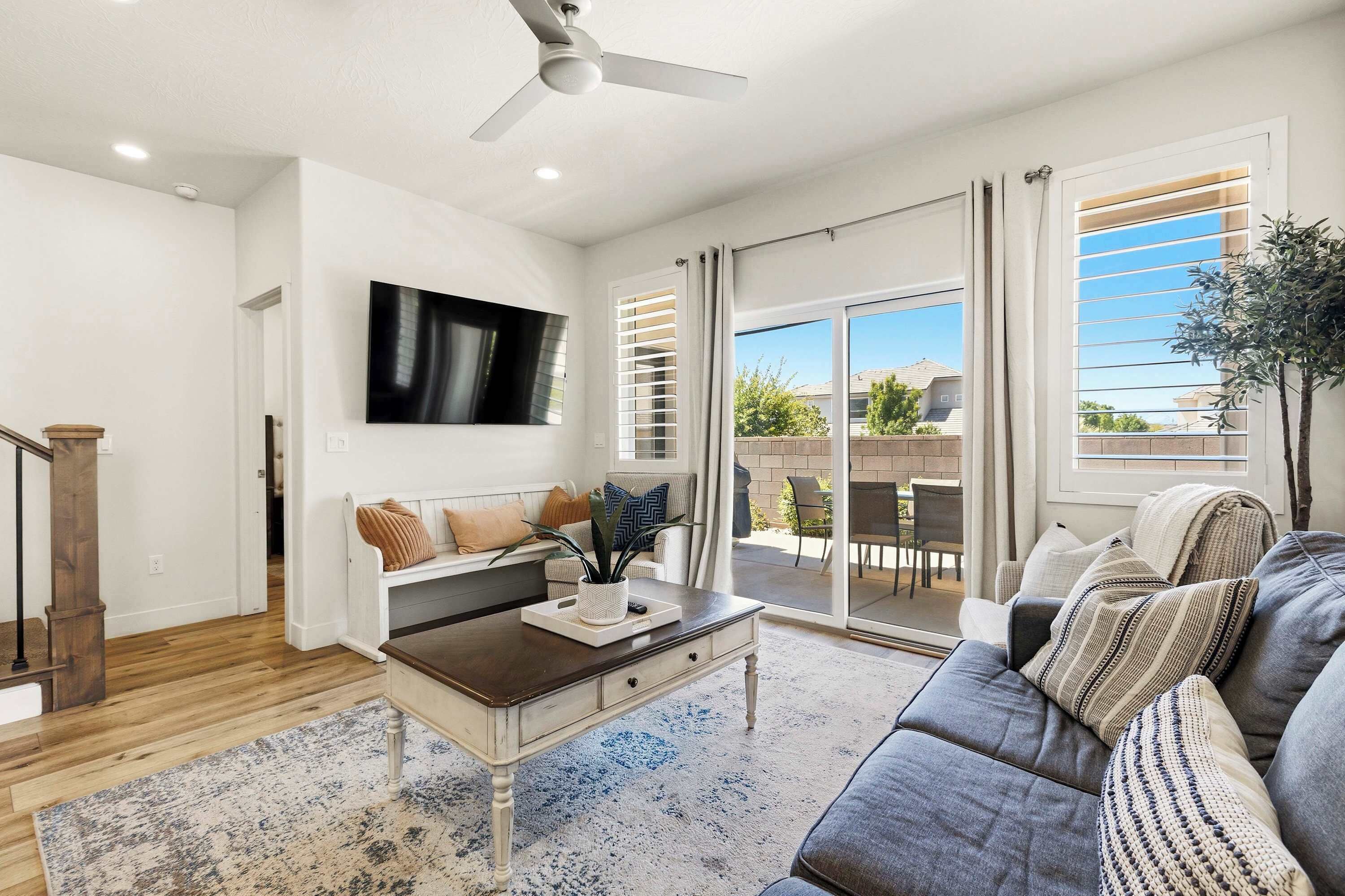 Townhome, Multiple Beds, Patio, Garden View (The Retreat) | Living area