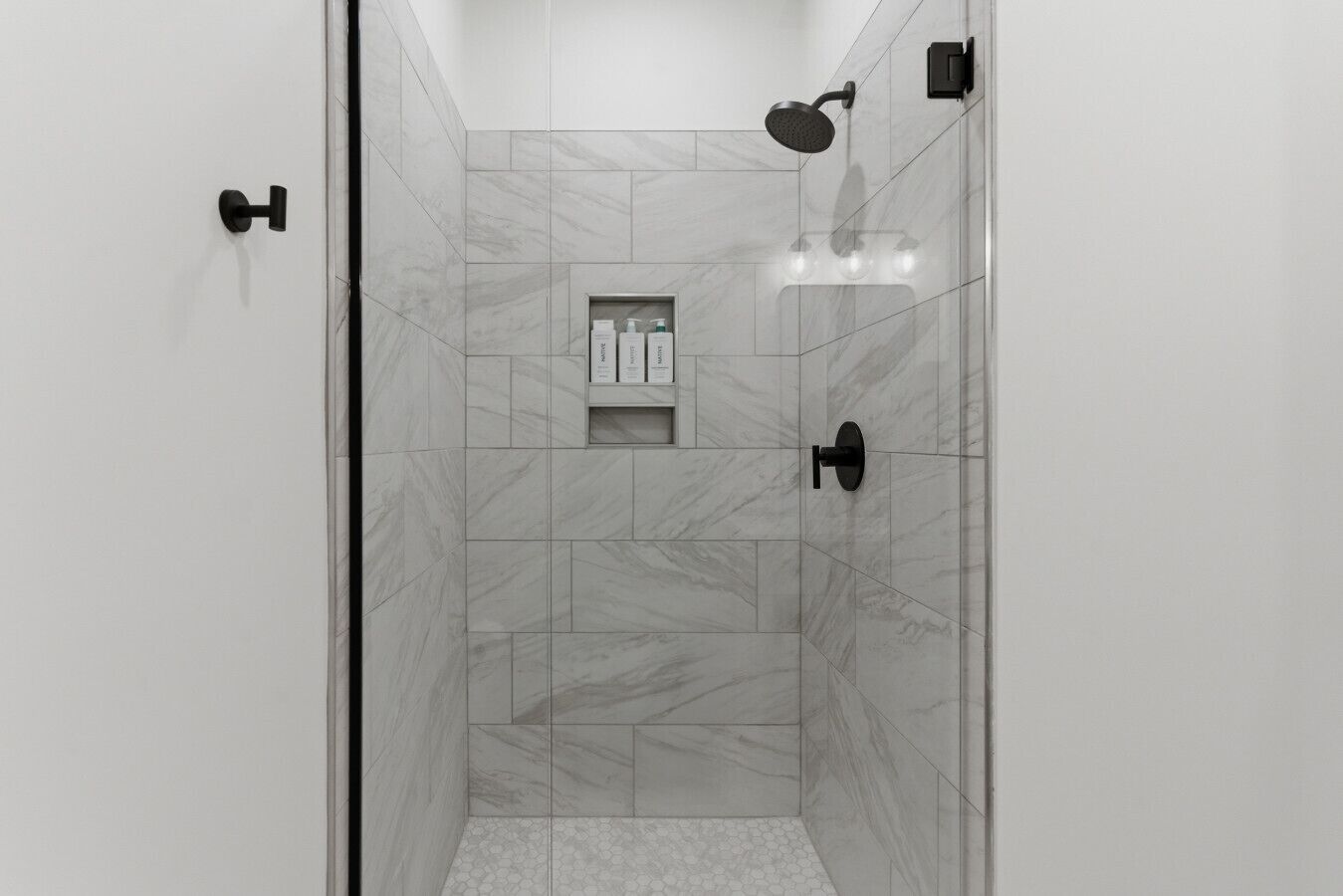 Hair dryer, towels