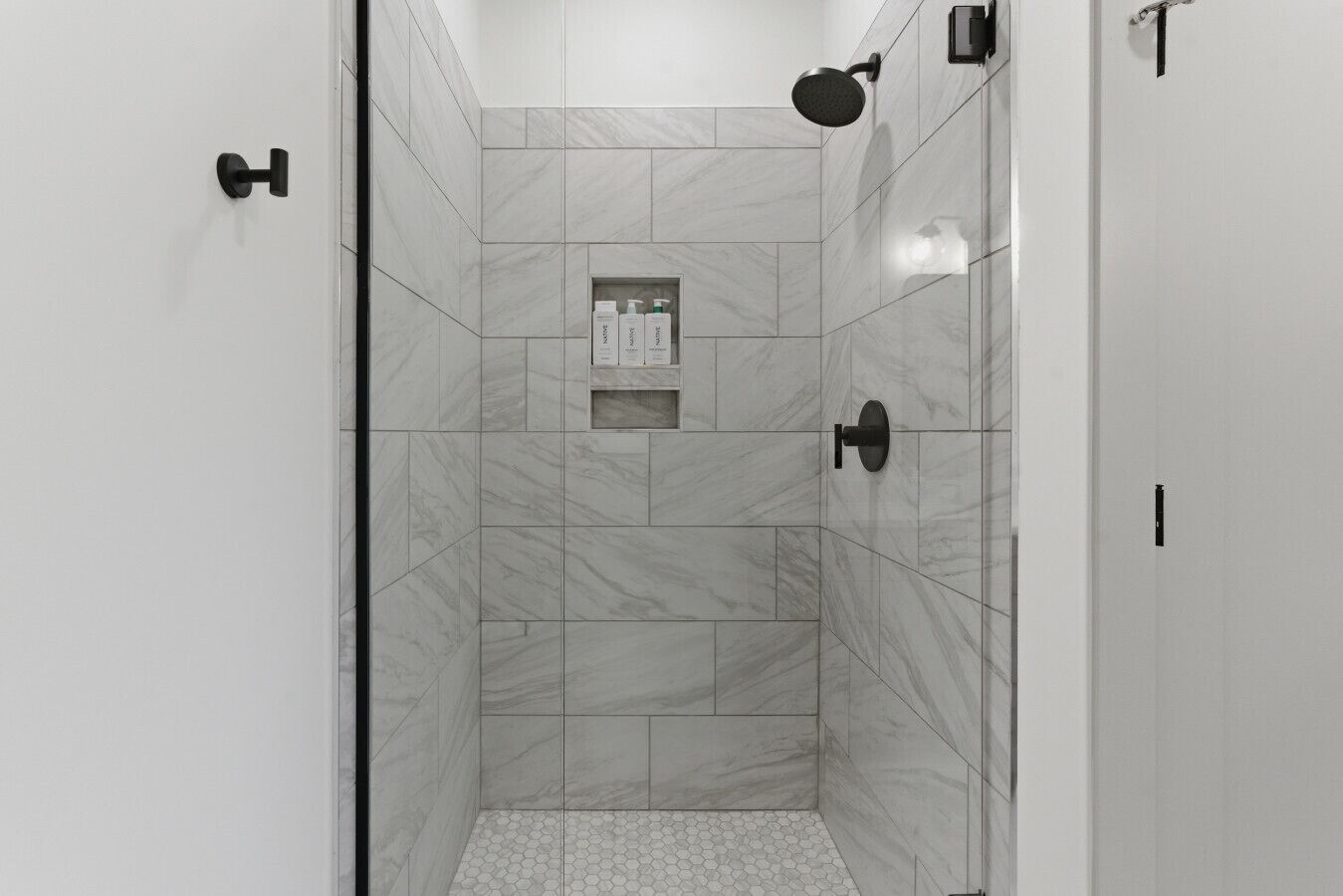 Hair dryer, towels