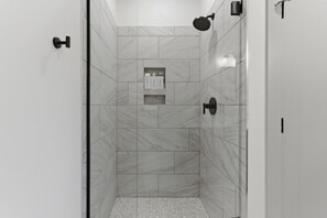 Hair dryer, towels