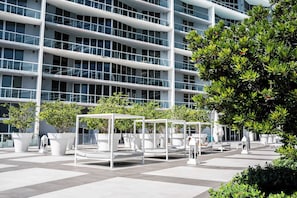 Terrace/patio - Modern Brickell Suite | Walk to Everything (Miami)