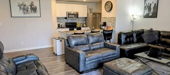 Large, modern house with all the comforts of home in a perfect location.