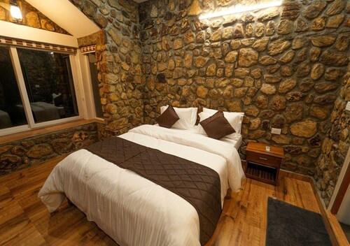 Stone castle by voye homes