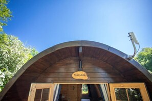 Ferienhütte, Haustiere gestattet, Gartenblick | Außendetails