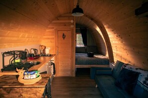 Ferienhütte, Haustiere gestattet, Gartenblick | Innenbereich