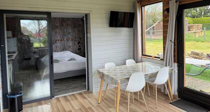 Logement en bois, esprit cocon avec petits-déjeuners inclus