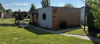 Cocoon-style wooden accommodation with breakfasts included