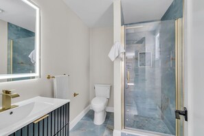 Bathroom - Penthouse Suite Steps to the Beach | Jersey Shore Stay (Seaside Heights)