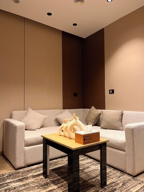 Living area - Perfect studio with AC in charming 6 October city (6 October)