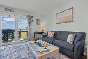 Smart TV, books - Oceanview + Beach Access w/ Pool | Driftwood Dunes (Surf City)