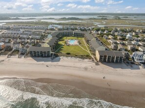 Exterior - Oceanview + Beach Access w/ Pool | Driftwood Dunes (Surf City)