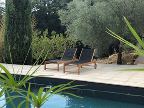 Pool - Magnificent Bastide with swimming pool in the heart of nature (Puéchabon)