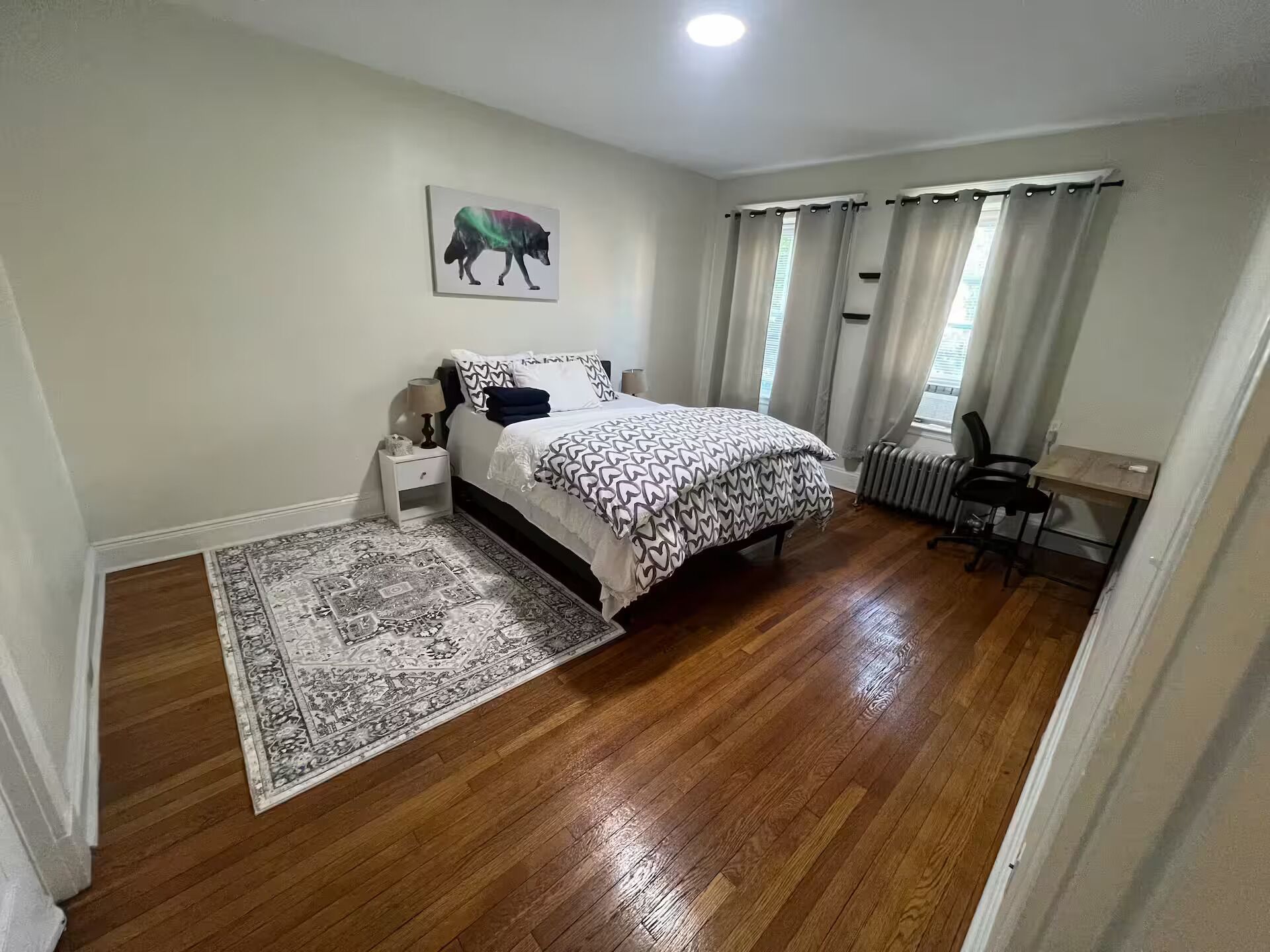 1 bedroom, iron/ironing board, free WiFi, bed sheets