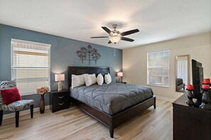 Room - Spacious 6BR/5BA Paradise Palms Villa with Private Pool, Game Room & Resort Amenities - 5 Miles to Disney (Kissimmee)