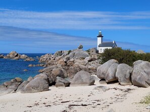House | View from property - Holiday Home in Santec on Dossen Beach (Santec)