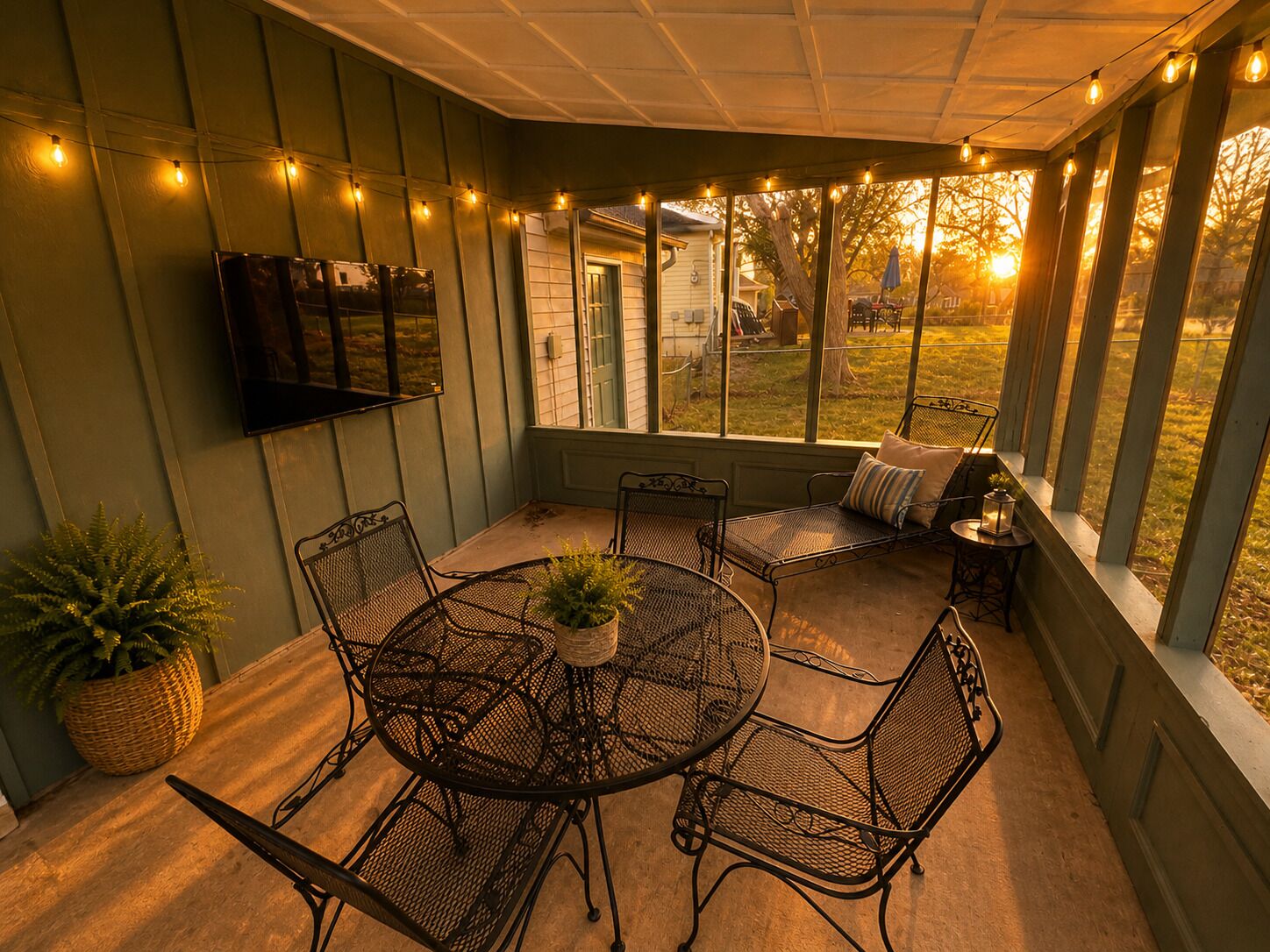 Outdoor dining