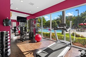 Fitness facility - NEW Mickey's Happy Hideaway! Kissimmee Disney Retreat-15 Min to Disney (Kissimmee)