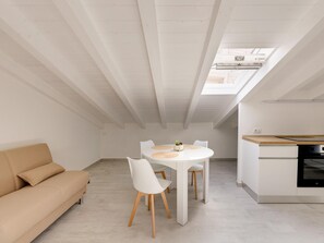 Apartment | Living room - Brand new Attic Studio Apartment, air Conditioned (Castelsardo)