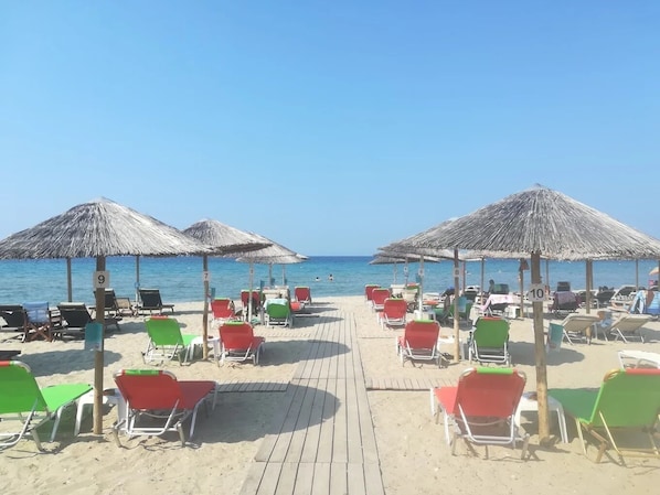 อพาร์ทเมนท์, 2 ห้องนอน, ระเบียง, วิวสวน | ชายหาด