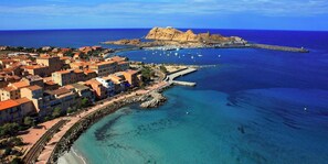 Aerial view - Casa Mare Lina Île rousse - T3 old town 1 min from the beach (L'Île-Rousse)