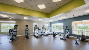 Fitness facility - Oceanfront 2BR Villa at Cape Canaveral Beach Resort – Space & Sun (Cape Canaveral)