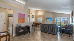 Unclassified image, 5 of 50, button - Single-Level home w/ Private Pool, 2 Master Bedrooms, & Game Room | Community Gym | Sleeps 8 (Davenport)