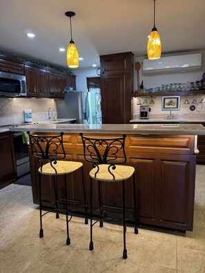 Private kitchen - NEW LISTING Ground Floor Beachfront 2BR – Steps to Pool, Ocean & Marina (Cabo San Lucas)