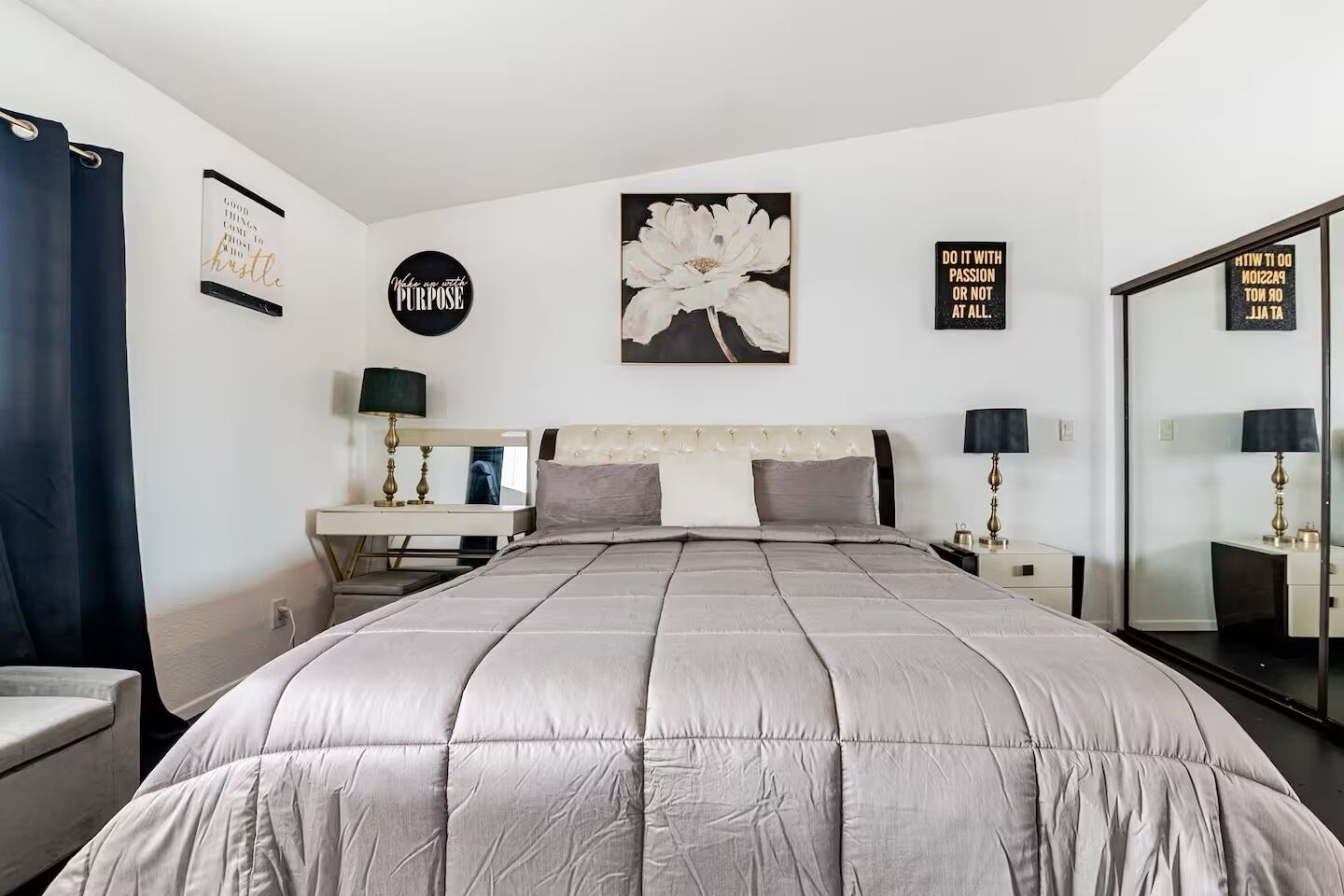 1 chambre, fer et planche à repasser, Wi-Fi, literie fournie