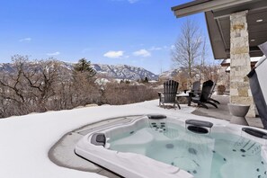 Bain à remous extérieur