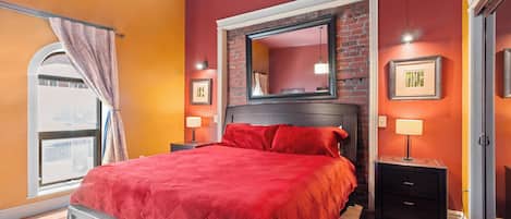 Desk, iron/ironing board, free WiFi, bed sheets