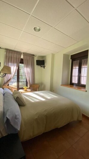 Desk, free WiFi, wheelchair access - Hostal La Cigüeña (El Espinar)