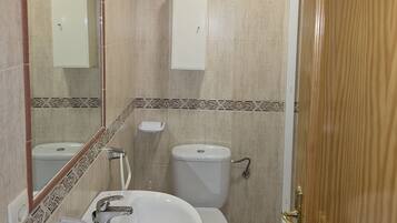 Double or Twin Room, Balcony, Mountain View | Bathroom | Hair dryer, towels, soap, shampoo
