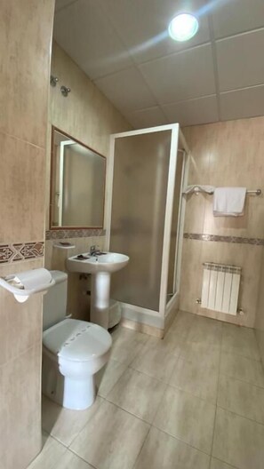Hair dryer, towels, soap, shampoo - Hostal La Cigüeña (El Espinar)
