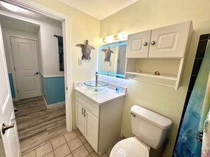 House, Patio | Bathroom - Cabin by the Sea (Hernando Beach)