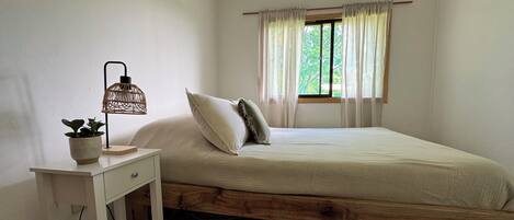 3 habitaciones, internet y ropa de cama