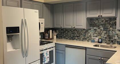 Stylish Condo W/Balcony. Close to Airport & Rutgers Newark!