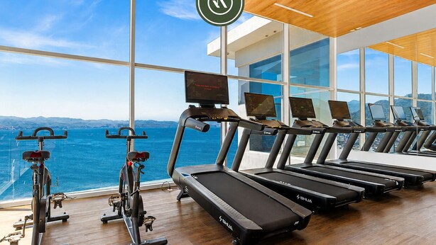 Fitness facility - Ocean-view 1BR condo in Puerto Vallarta with pool, gym and balcony. (Puerto Vallarta)