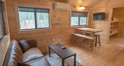 Porch View Cabin - 3 Min to Silver Lake Sand Dunes