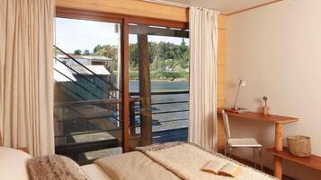 Standard Double Room, Balcony, Partial Sea View | Desk, laptop workspace, free WiFi